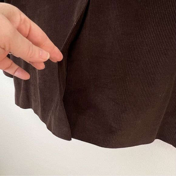 Stafford Blazer Men’s Size 44R Brown Corduroy Jacket Elbow Patches Sport Coat - Picture 6 of 6